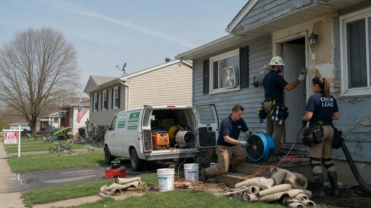 Flood Cleanup in Hampshire, IL near me